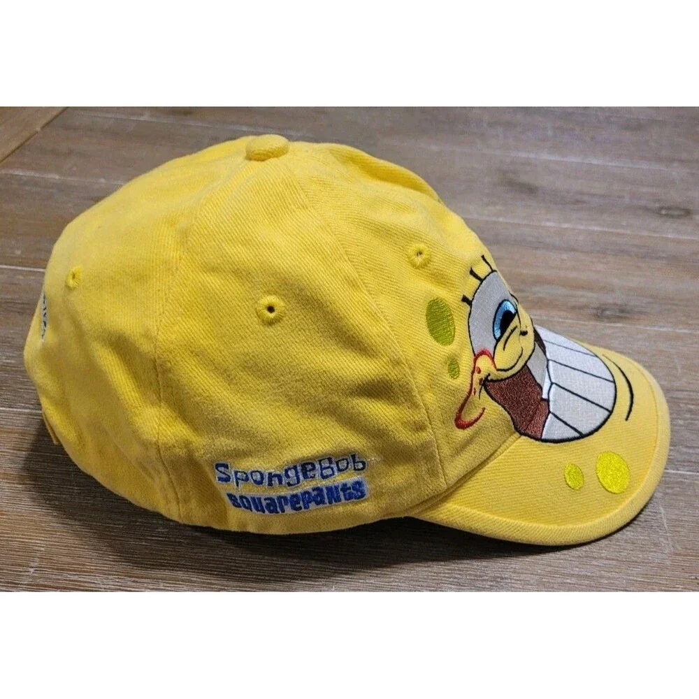 RETRO 2011 Spongebob Squarepants Universal Studios Funny Face KIDS Hat Cap